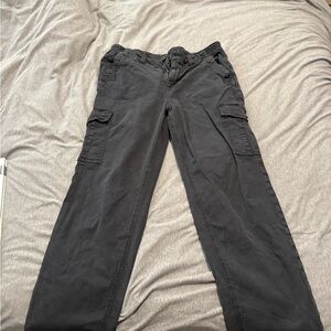 American Eagle Outfitters Black Cargo Pants with Utility Pockets